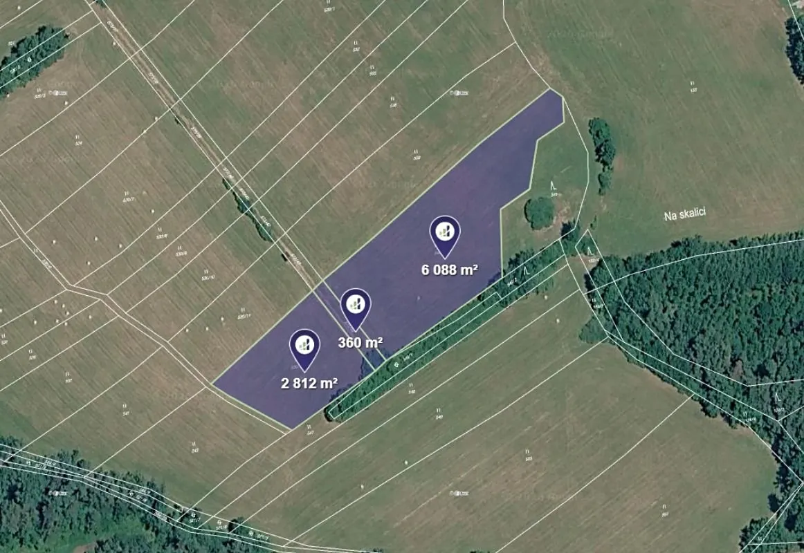 Prodej louky 9260 m²